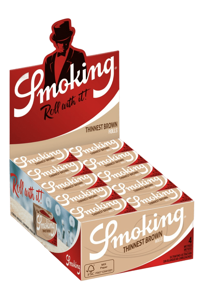 Smoking Thinnest Brown Rolls