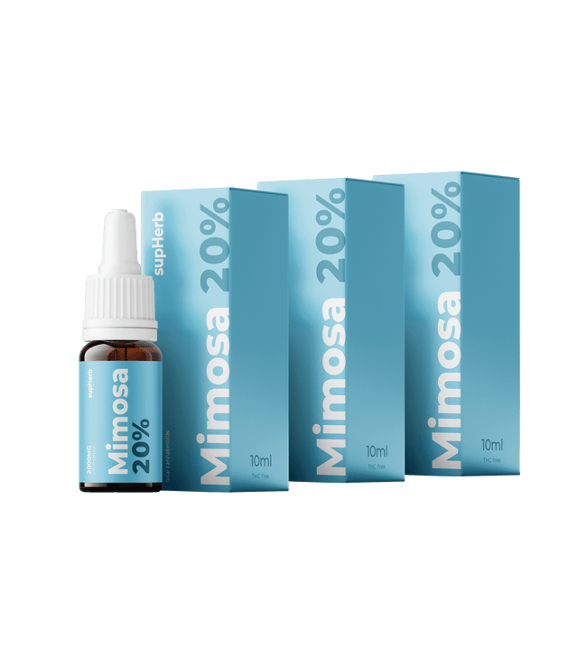 3xMimosa Extra CBG 20% CBD - supHerb