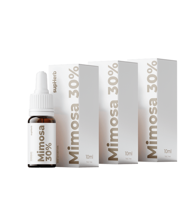 3xMimosa Intense CBG 30% CBD - supHerb