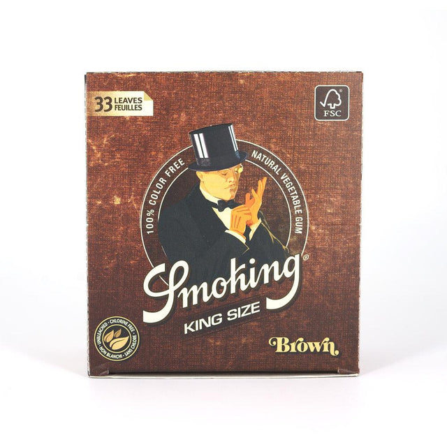 Smoking Thinnest King Size Brown - supHerb